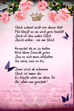 ♥ Herzgeflüster ♥ Käthe`s Gedichte - FROLLEIN KÄTHE Shop