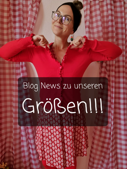 Von XS bis XL ....Alles zum Thema Grösse im Frollein Käthe ! - FROLLEIN KÄTHE Shop