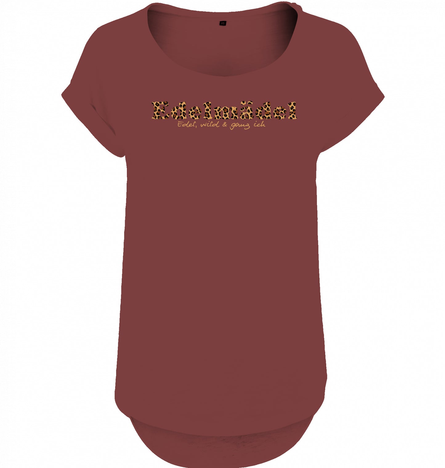 Shirt Edelmädel Leo Logo