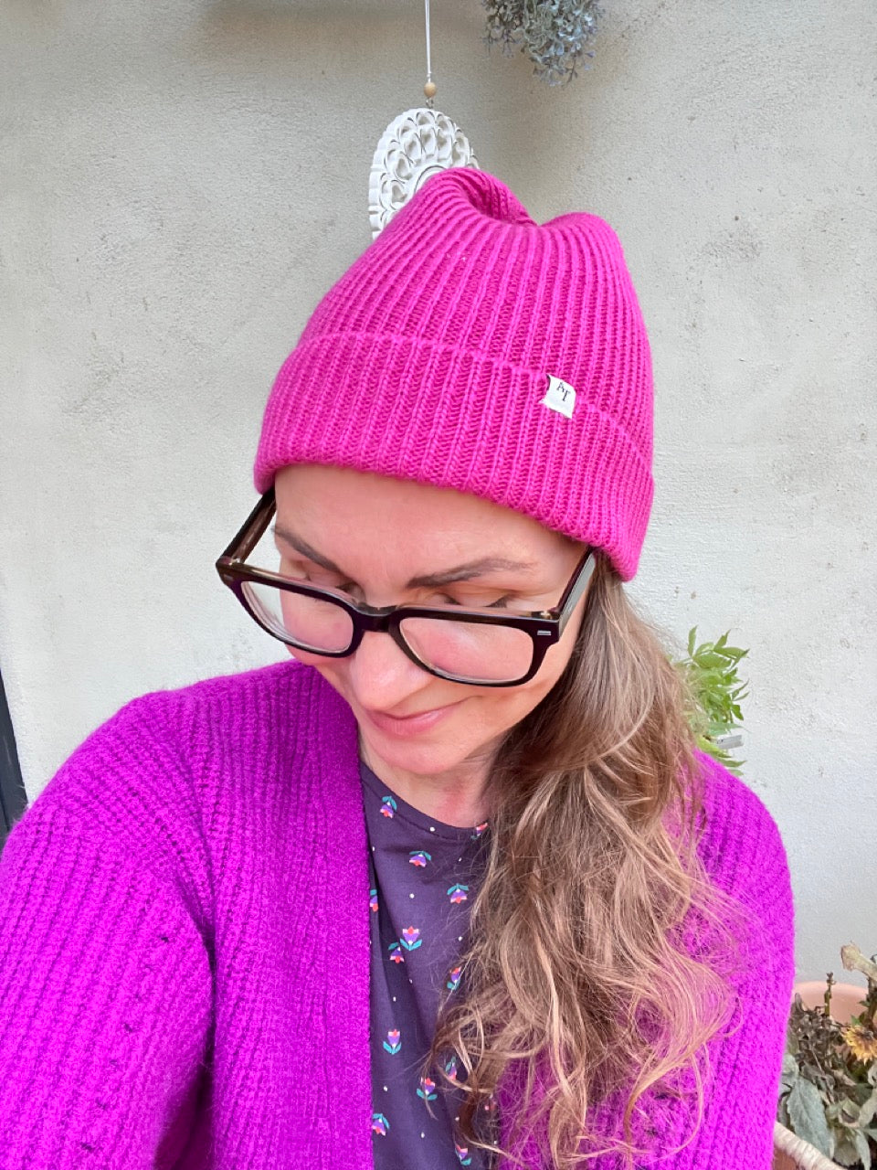 Mütze Beanie Enja Pink