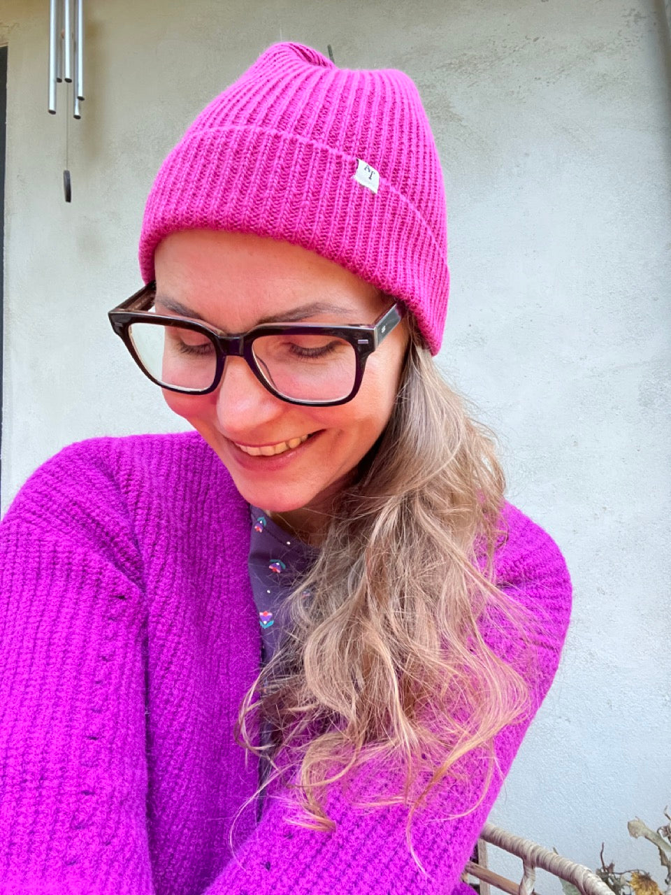Mütze Beanie Enja Pink