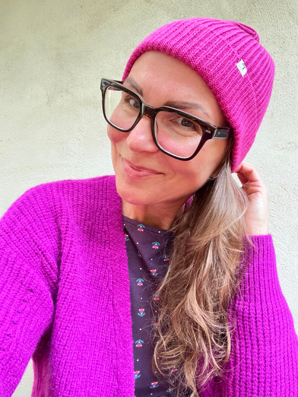 Mütze Beanie Enja Pink