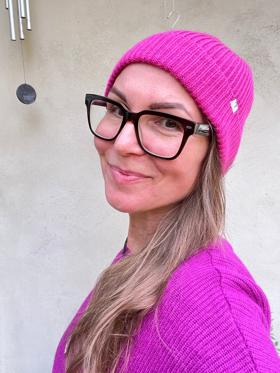 Mütze Beanie Enja Pink