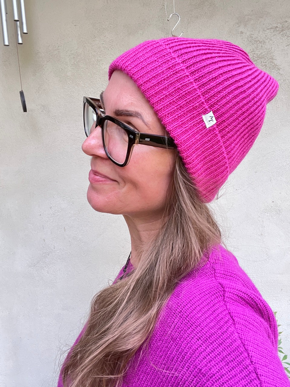 Mütze Beanie Enja Pink