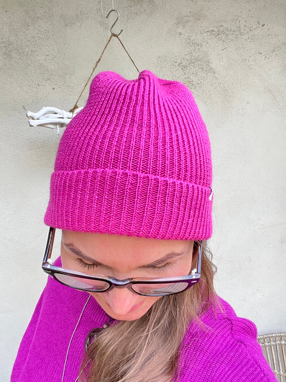 Mütze Beanie Enja Pink