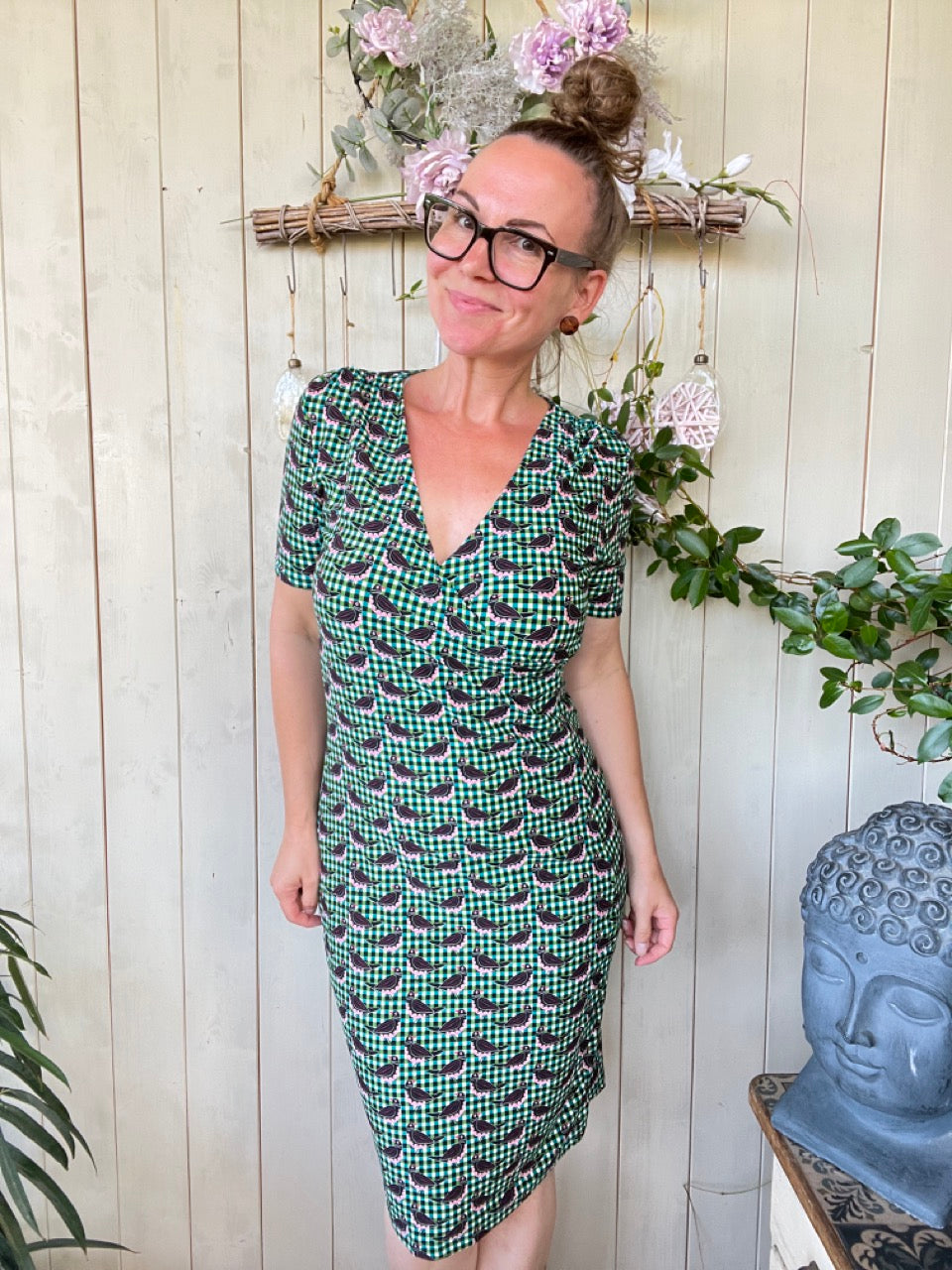 Kleid Vöglein Grün