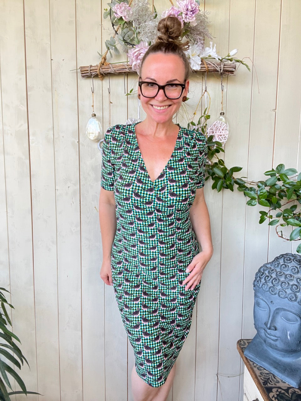 Kleid Vöglein Grün
