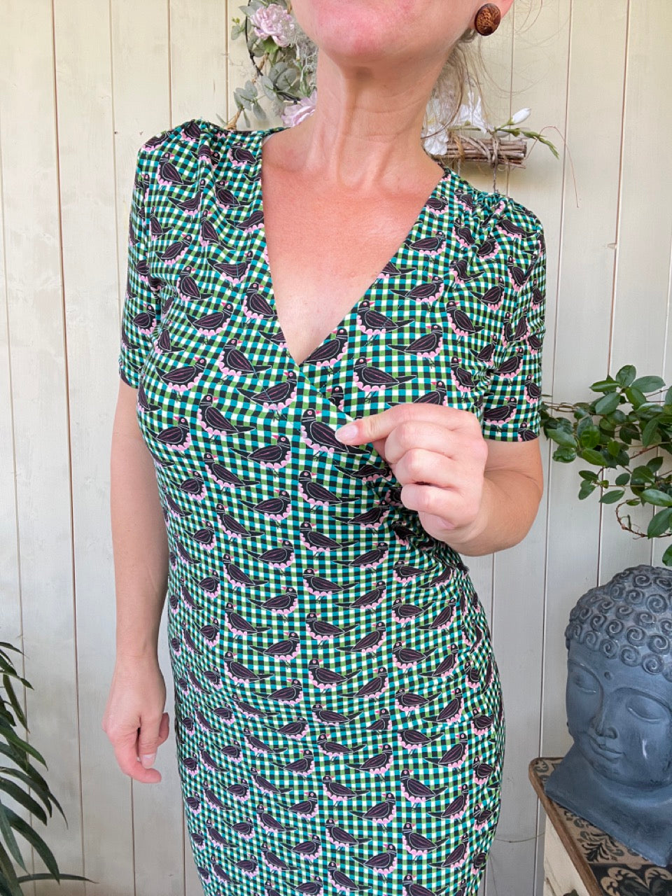Kleid Vöglein Grün