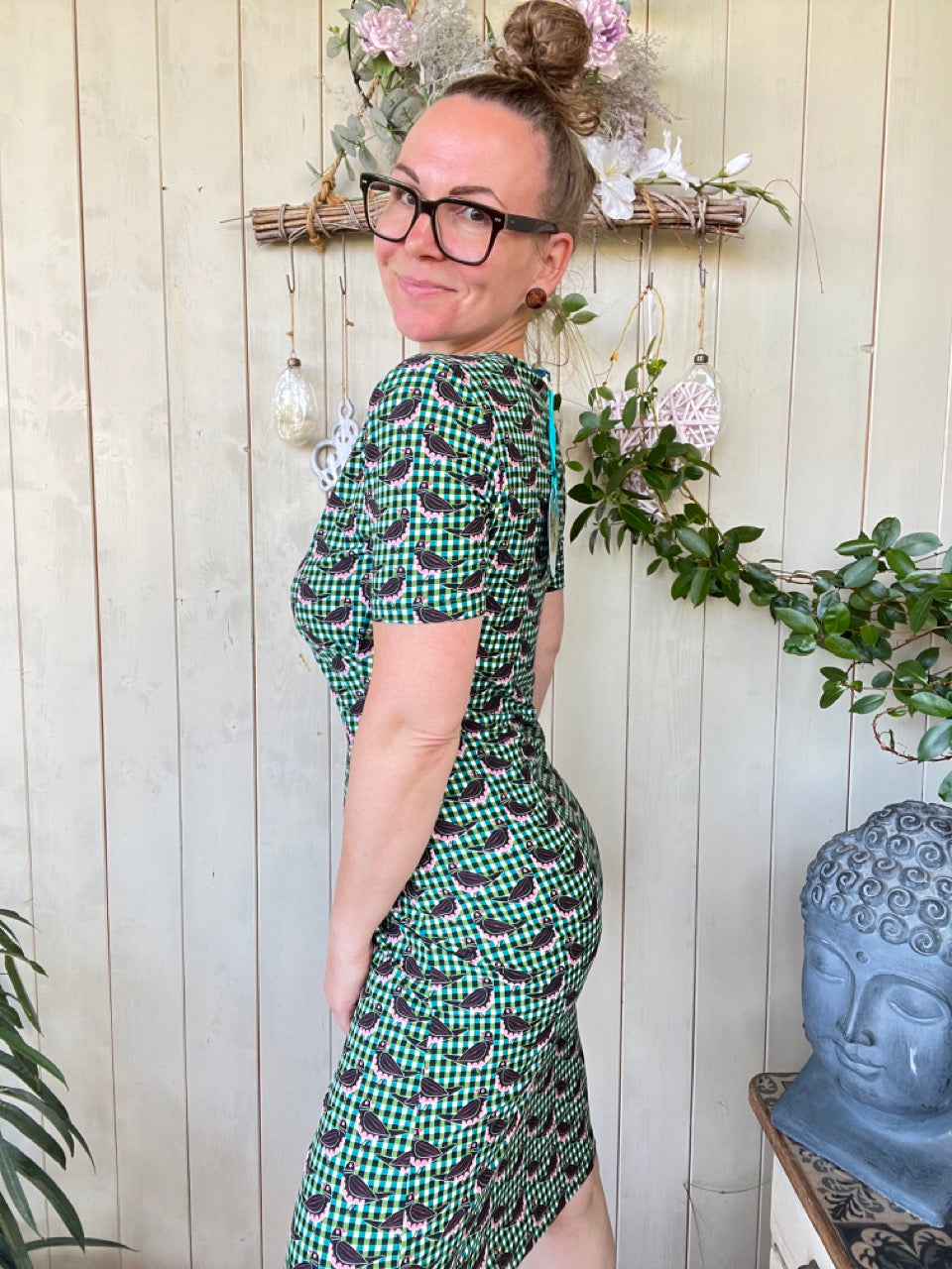 Kleid Vöglein Grün