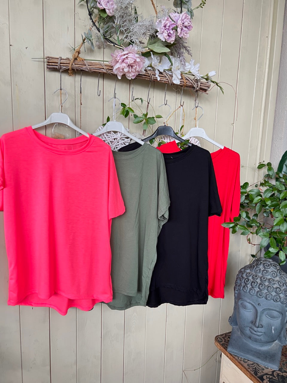 Shirt Lilo Obenschön Rot