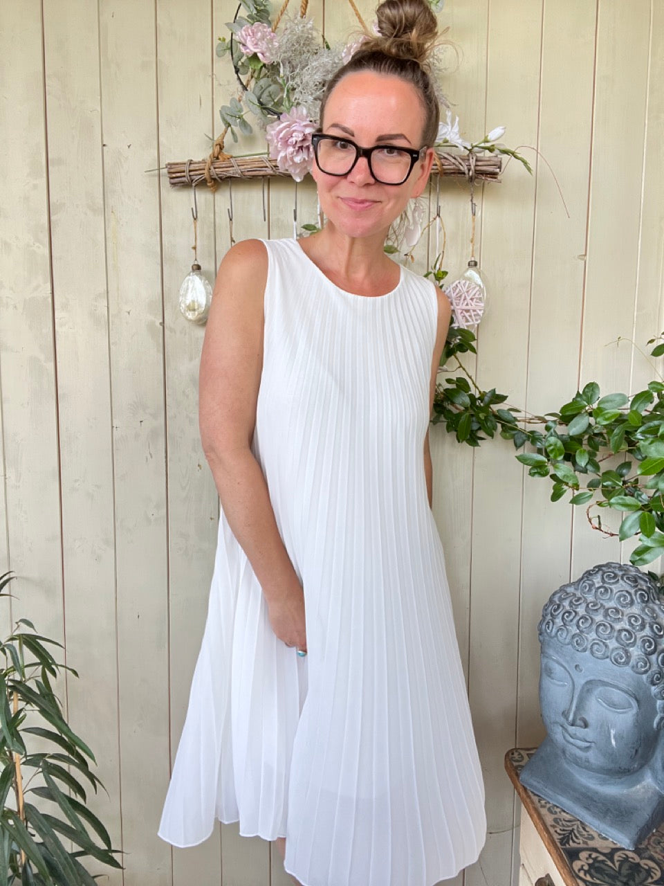 Kleid Summer Swing Weiß