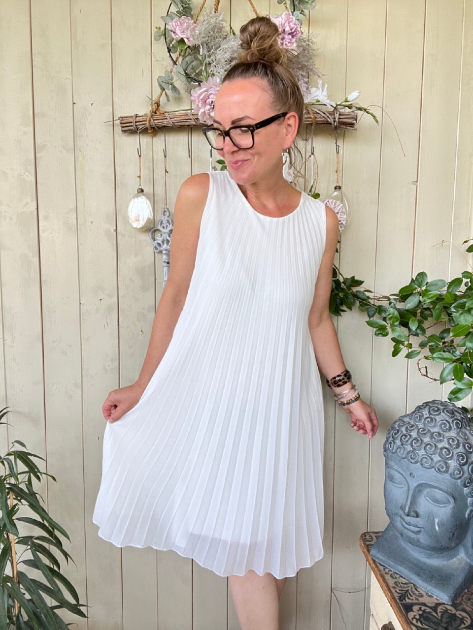 Kleid Summer Swing Weiß