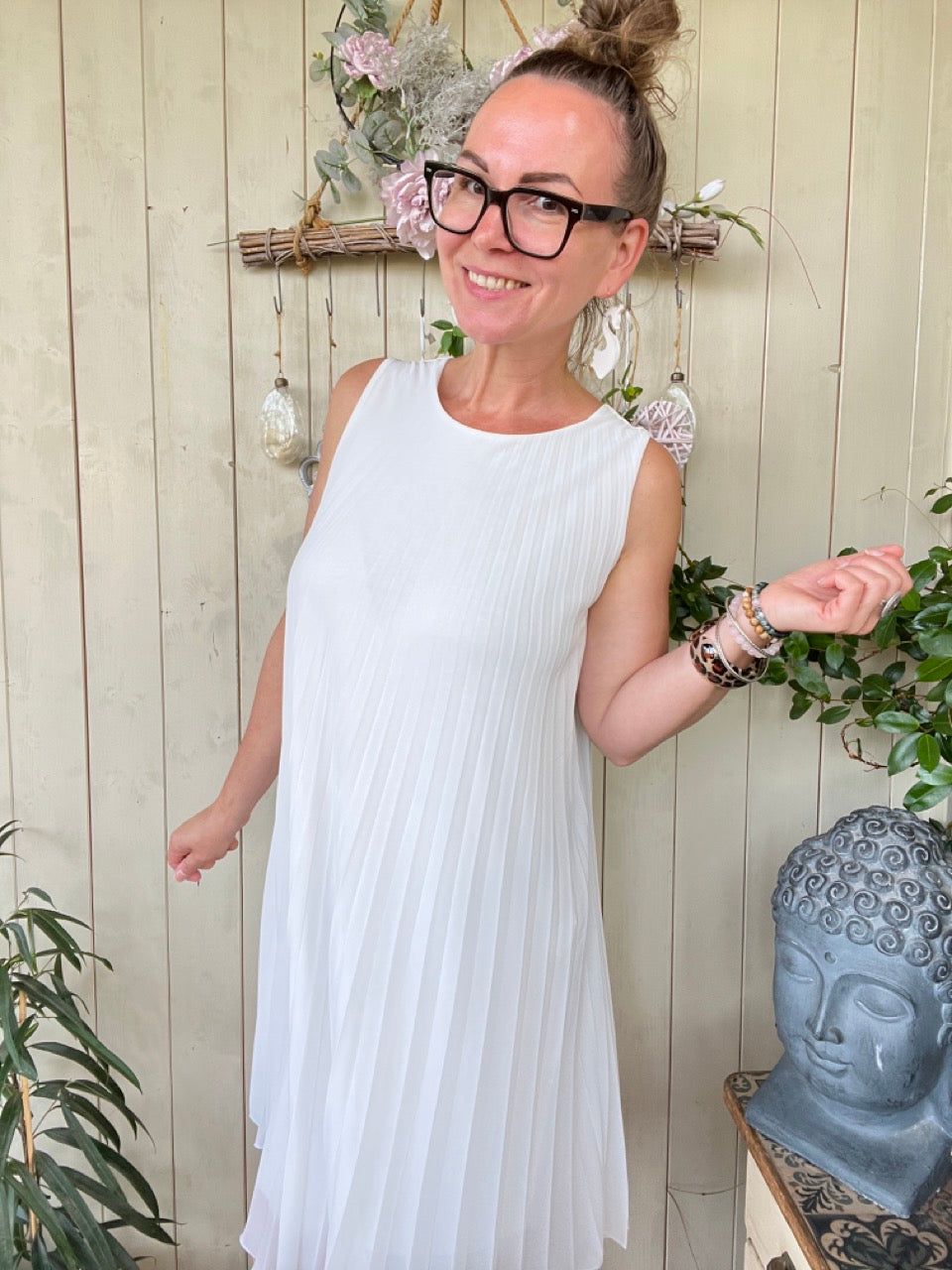 Kleid Summer Swing Weiß