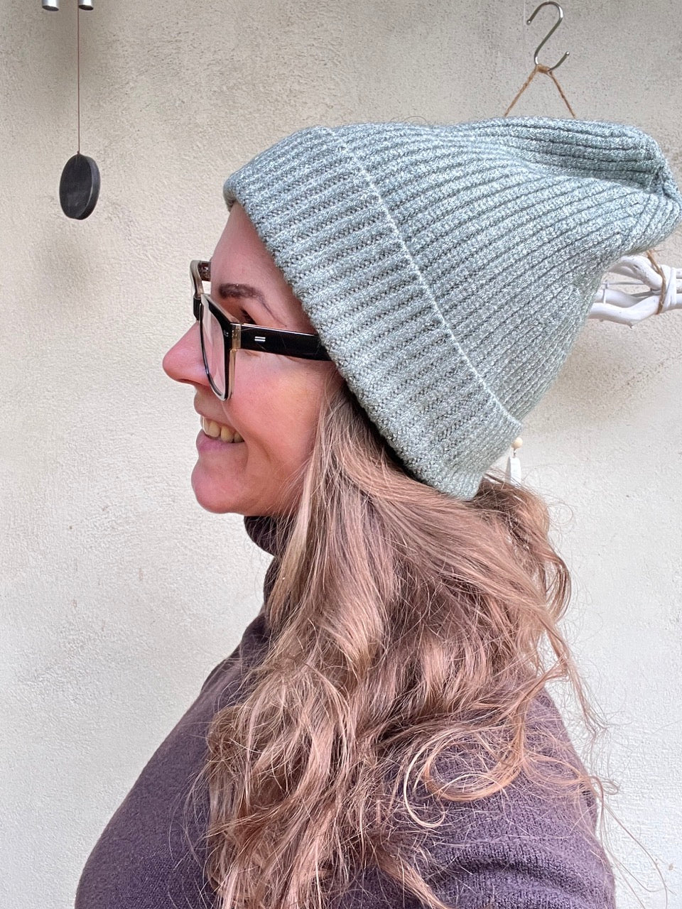 Mütze Beanie Lotte Olive Grün