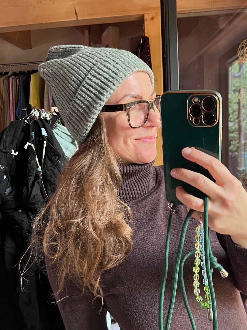 Mütze Beanie Lotte Olive Grün