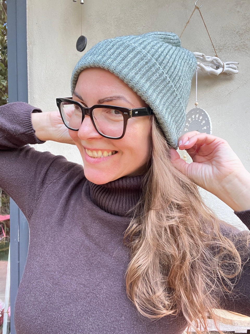 Mütze Beanie Lotte Olive Grün