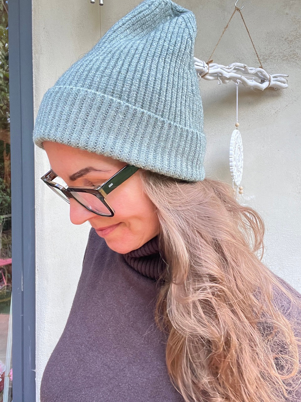 Mütze Beanie Lotte Olive Grün