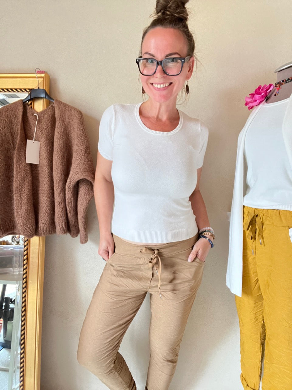 Jogpants Nice Style Cappuccino