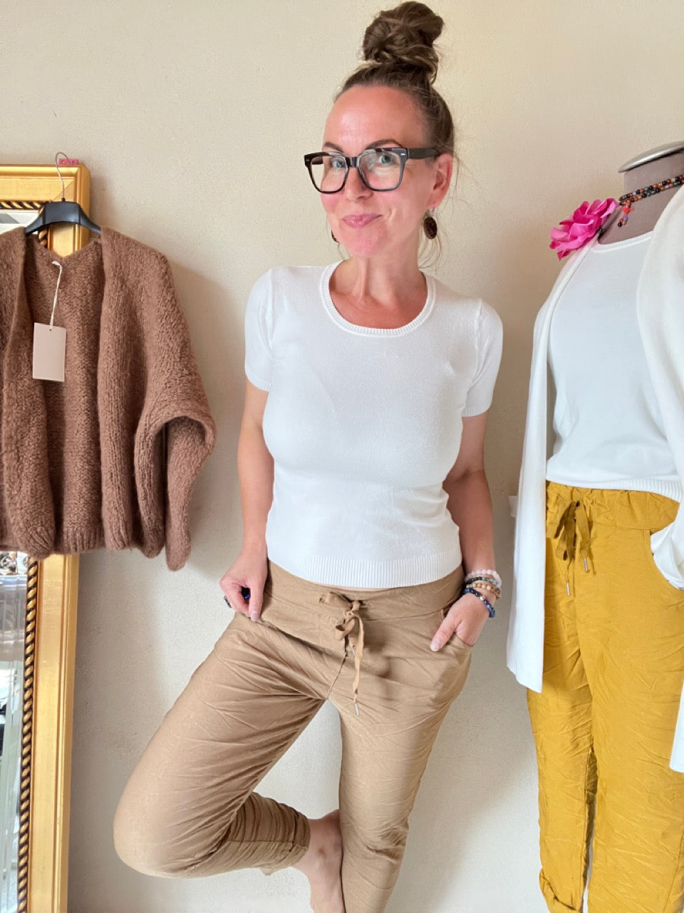 Jogpants Nice Style Cappuccino