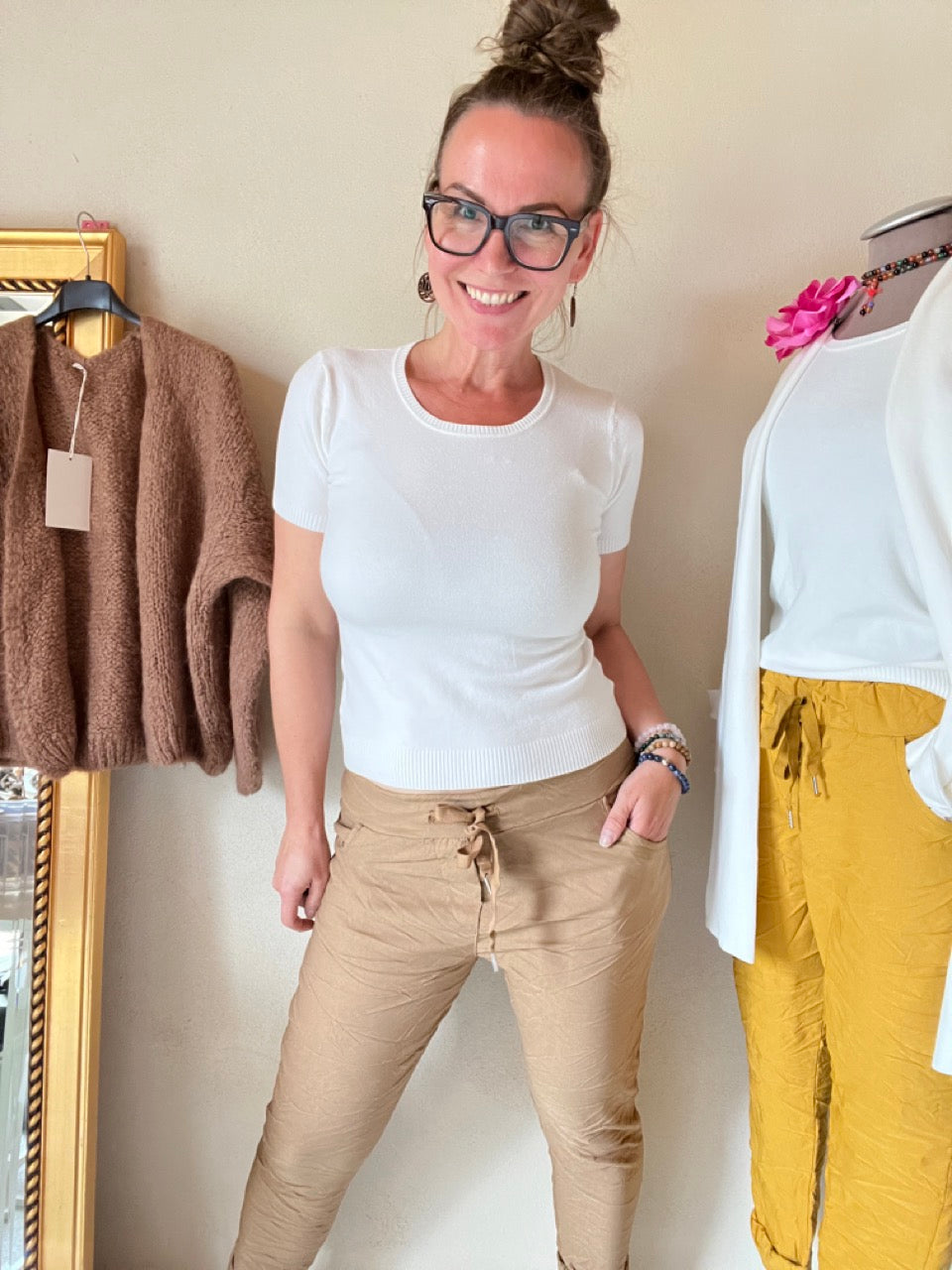 Jogpants Nice Style Cappuccino