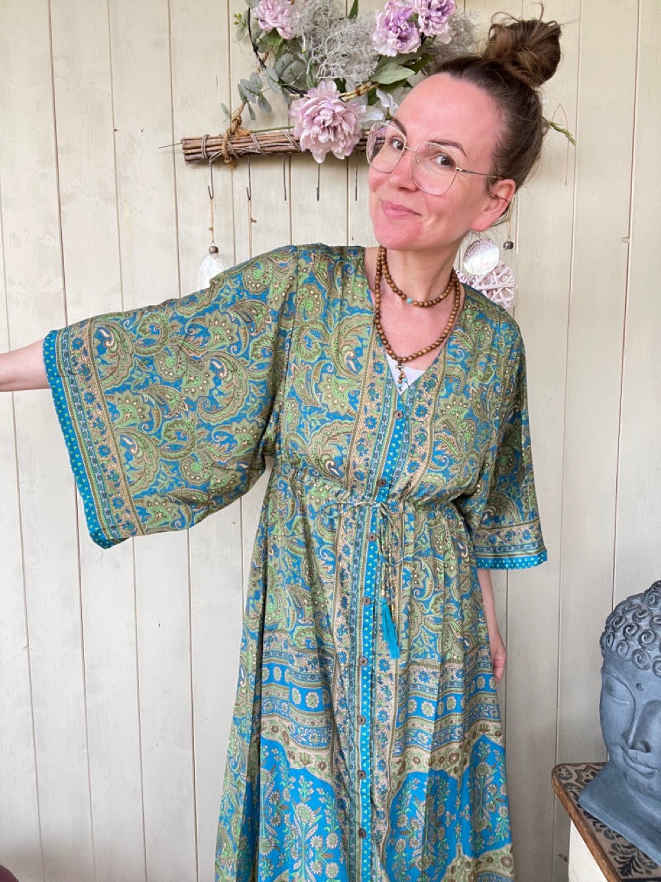 Kleid Holiday Vibes Grün