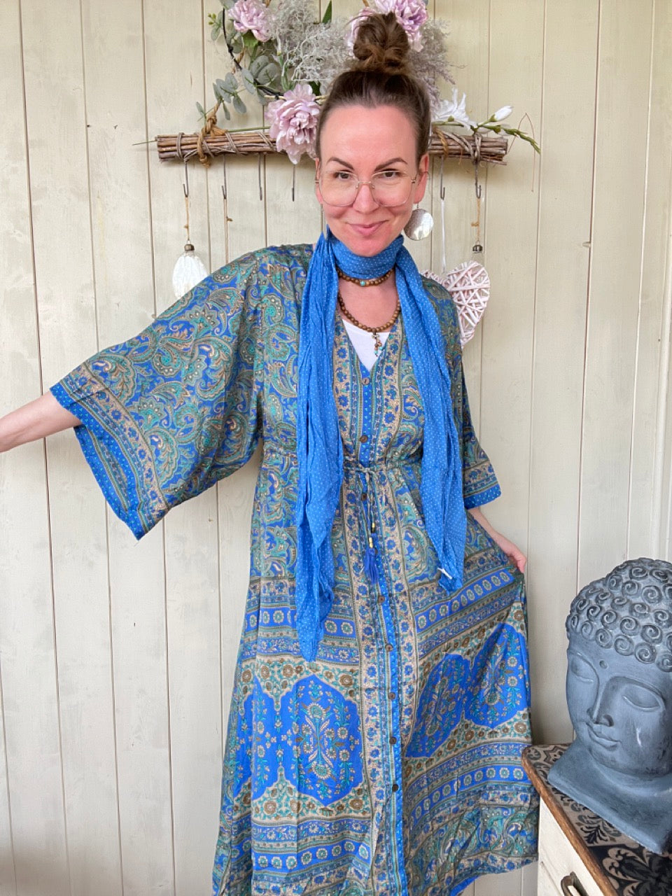 Kleid Holiday Vibes Blau