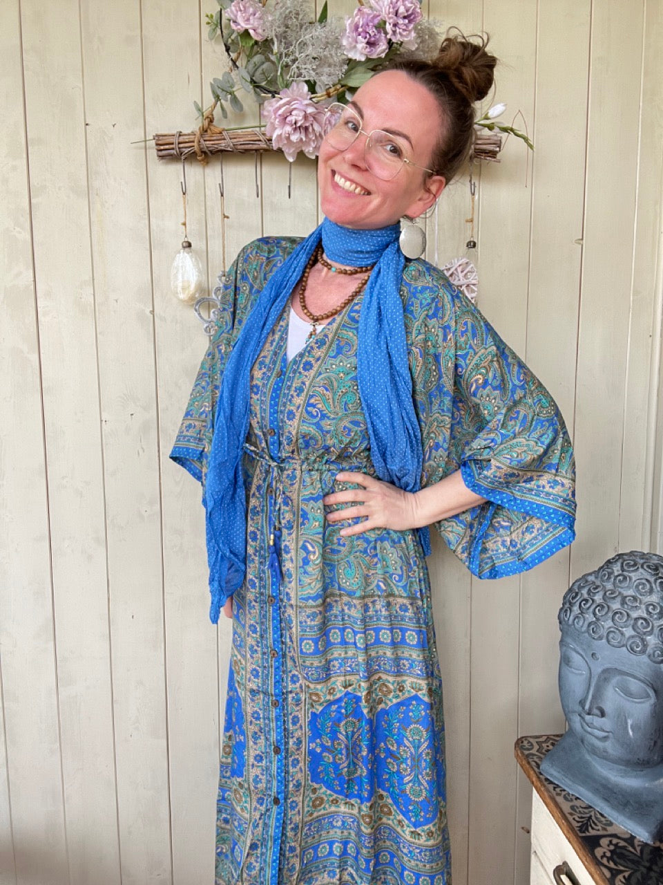 Kleid Holiday Vibes Blau