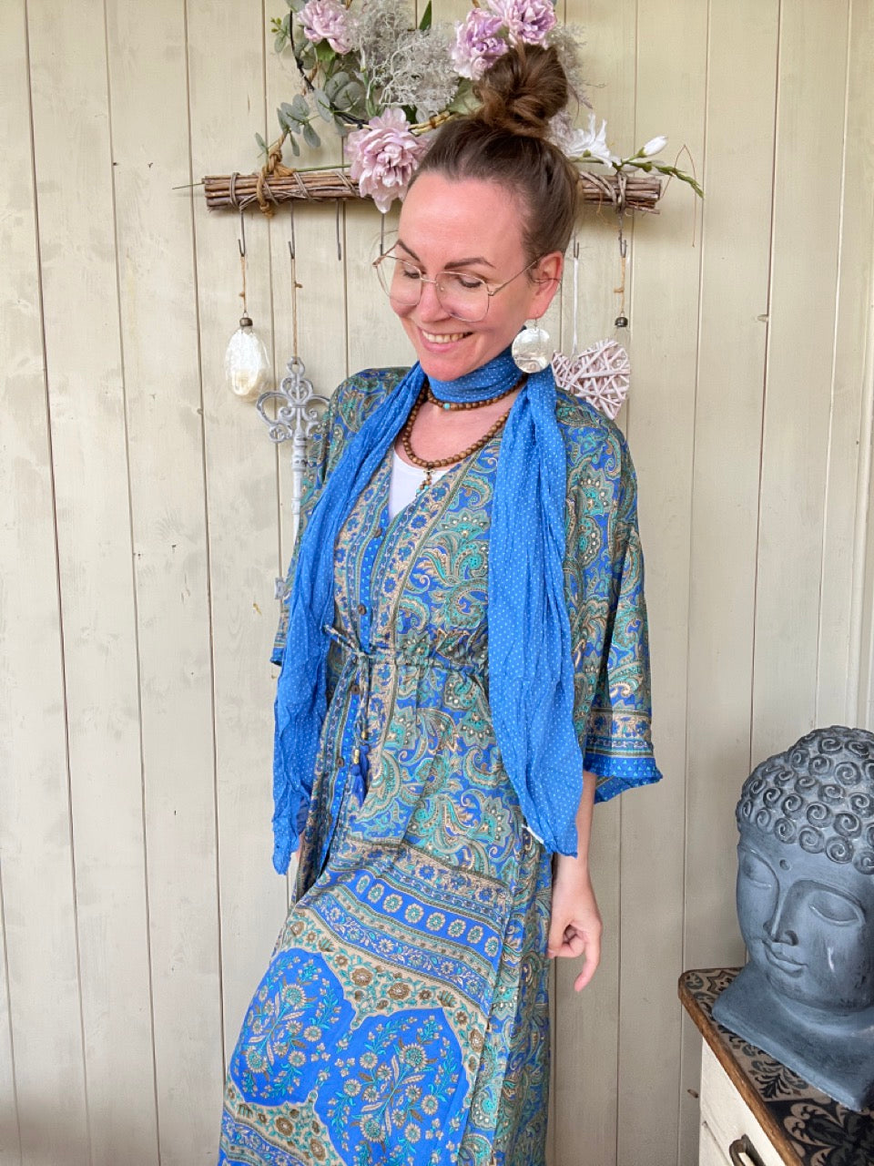 Kleid Holiday Vibes Blau