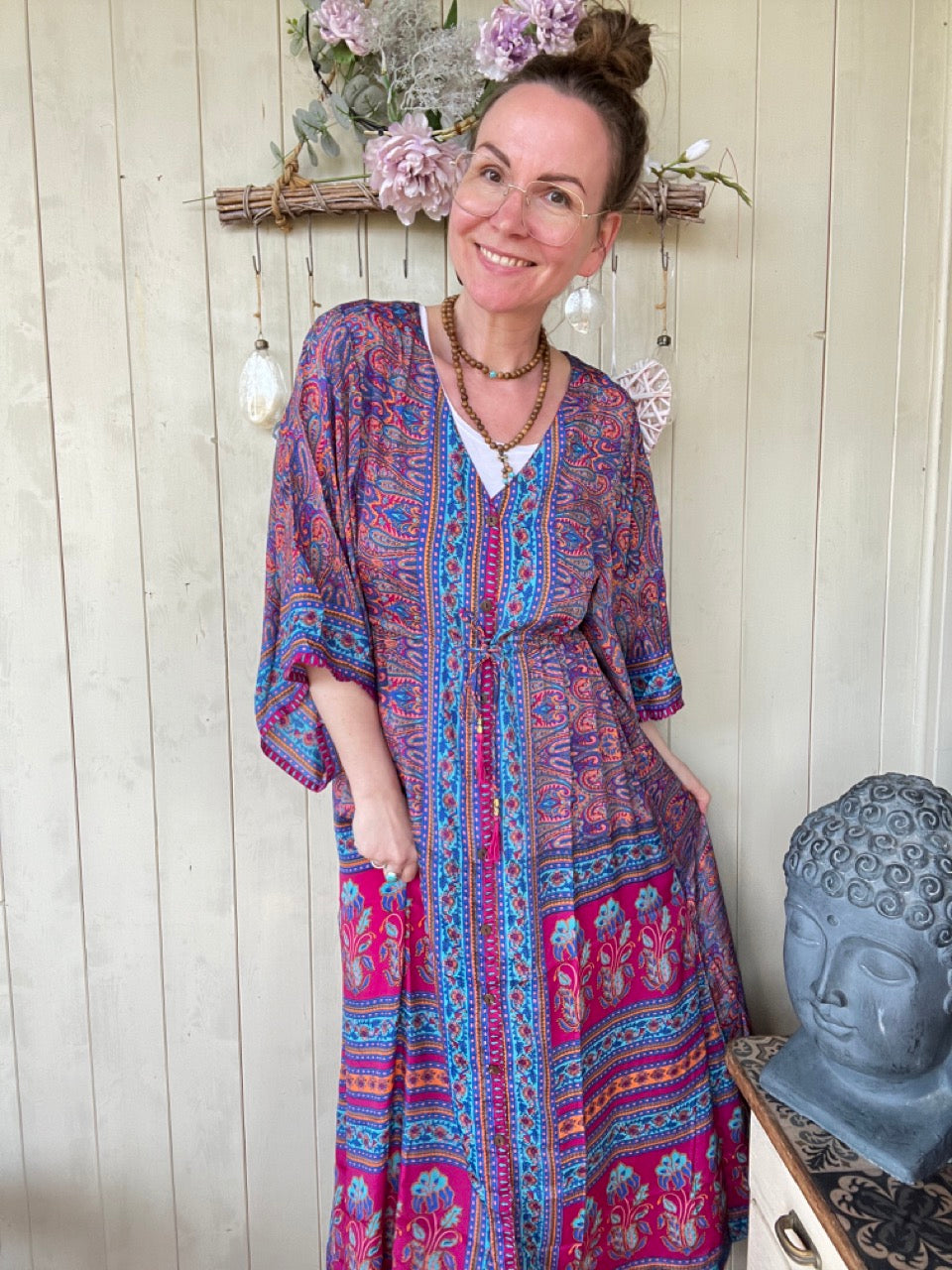 Kleid Holiday Vibes Bunt