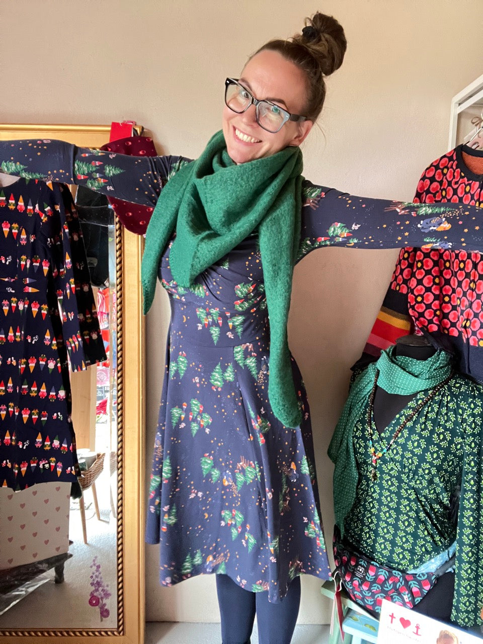 Kleid Sternstunde Blau