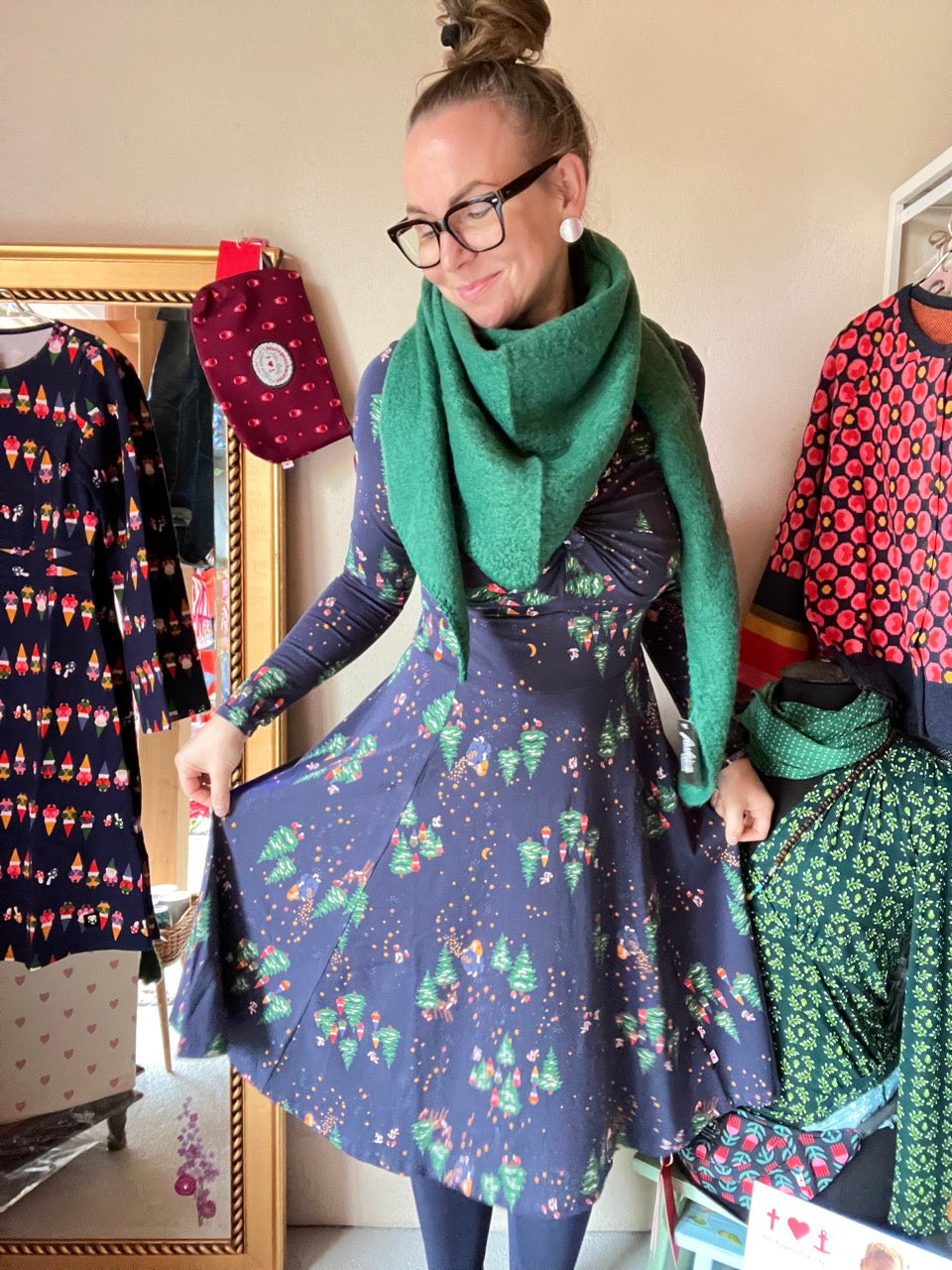 Kleid Sternstunde Blau