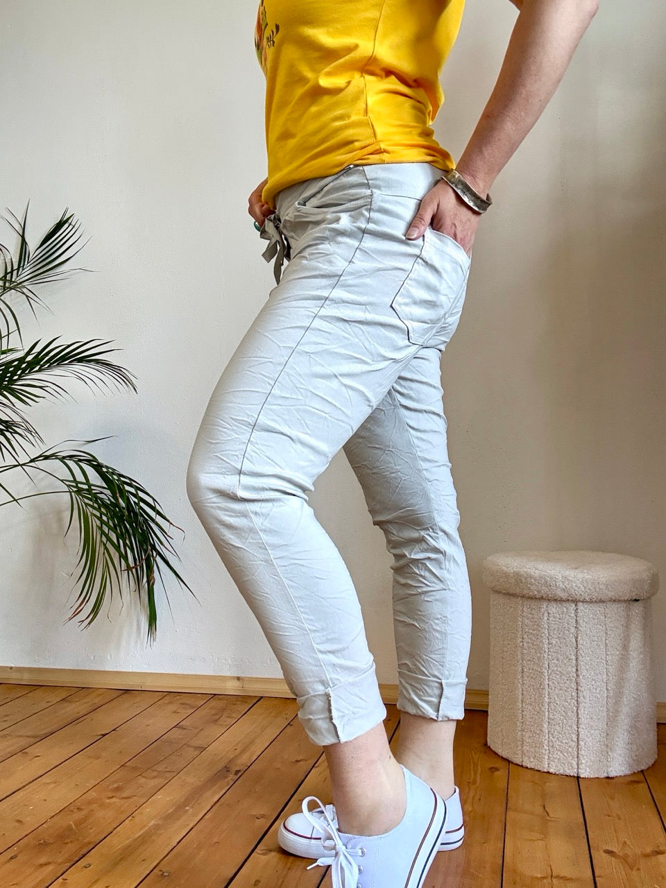 Jogpants Nice Style Cream