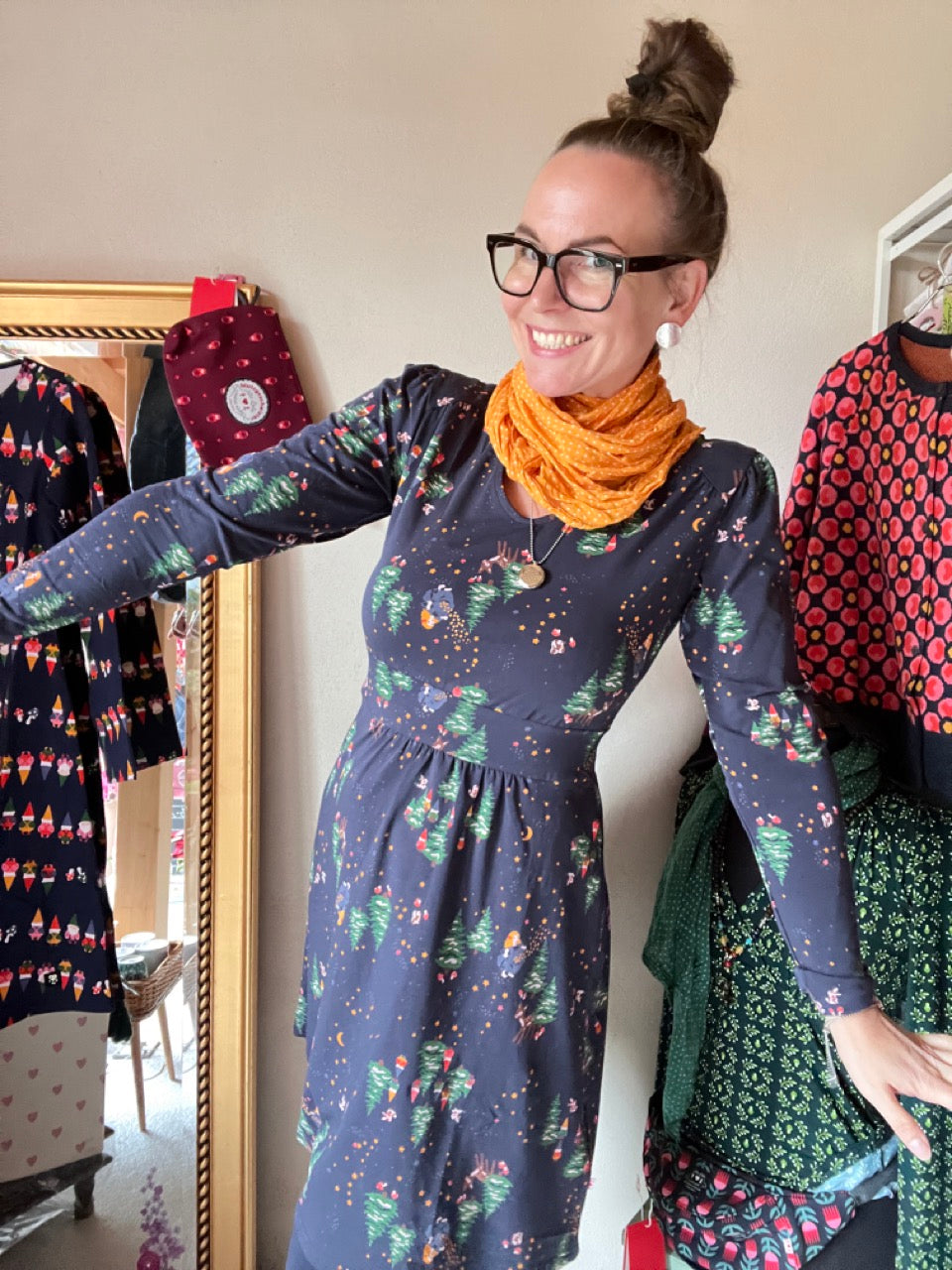 Kleid Sterntaler Blau