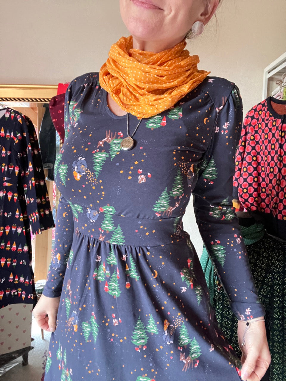 Kleid Sterntaler Blau