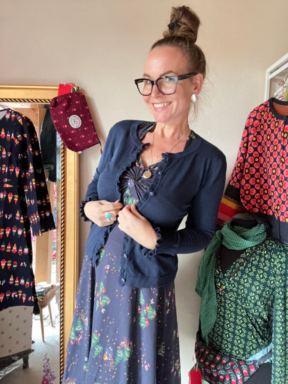 Kleid Sternstunde Blau