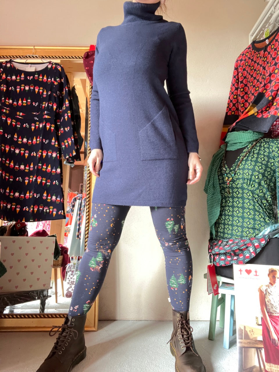 Leggings Sternstunde Blau