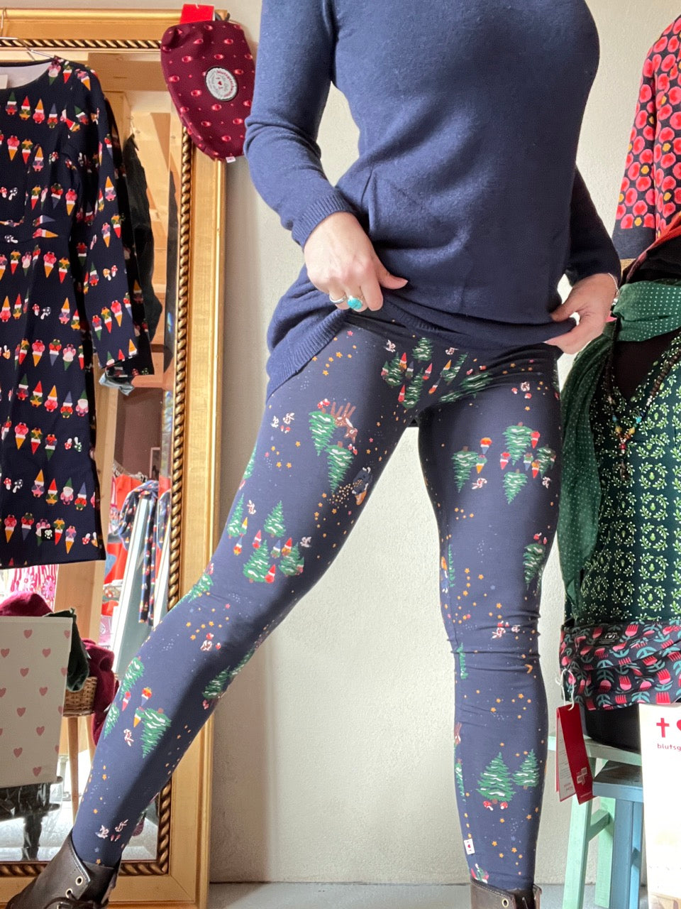 Leggings Sternstunde Blau