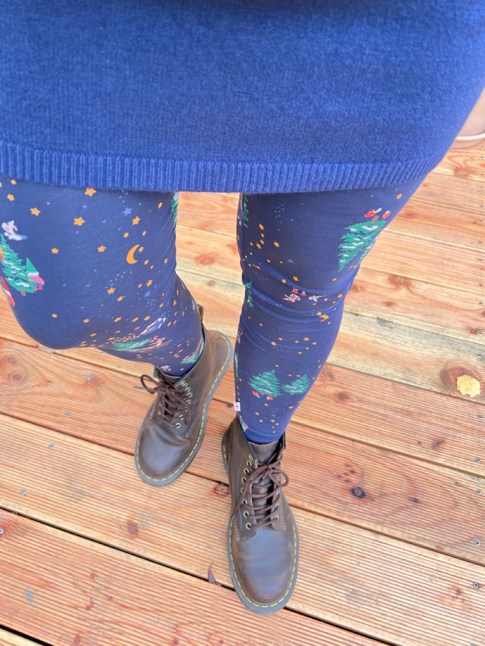 Leggings Sternstunde Blau