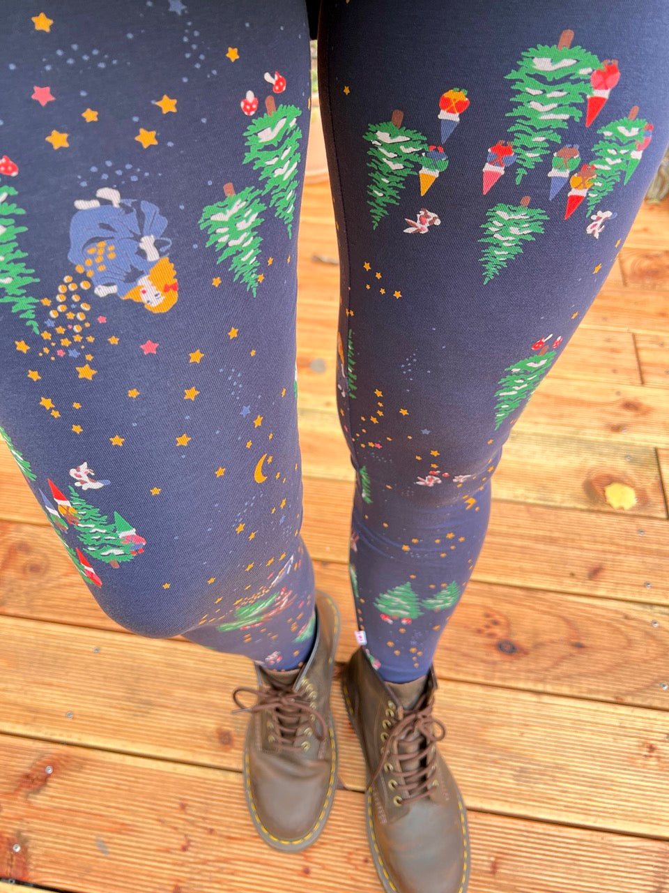 Leggings Sternstunde Blau