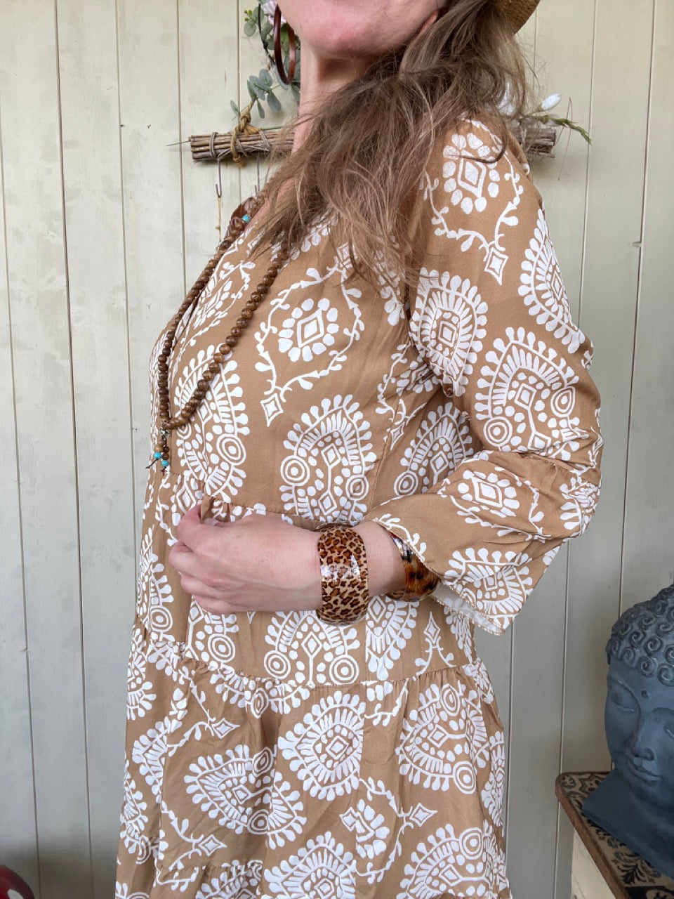 Kleid Tunika Morgenstund Karamel
