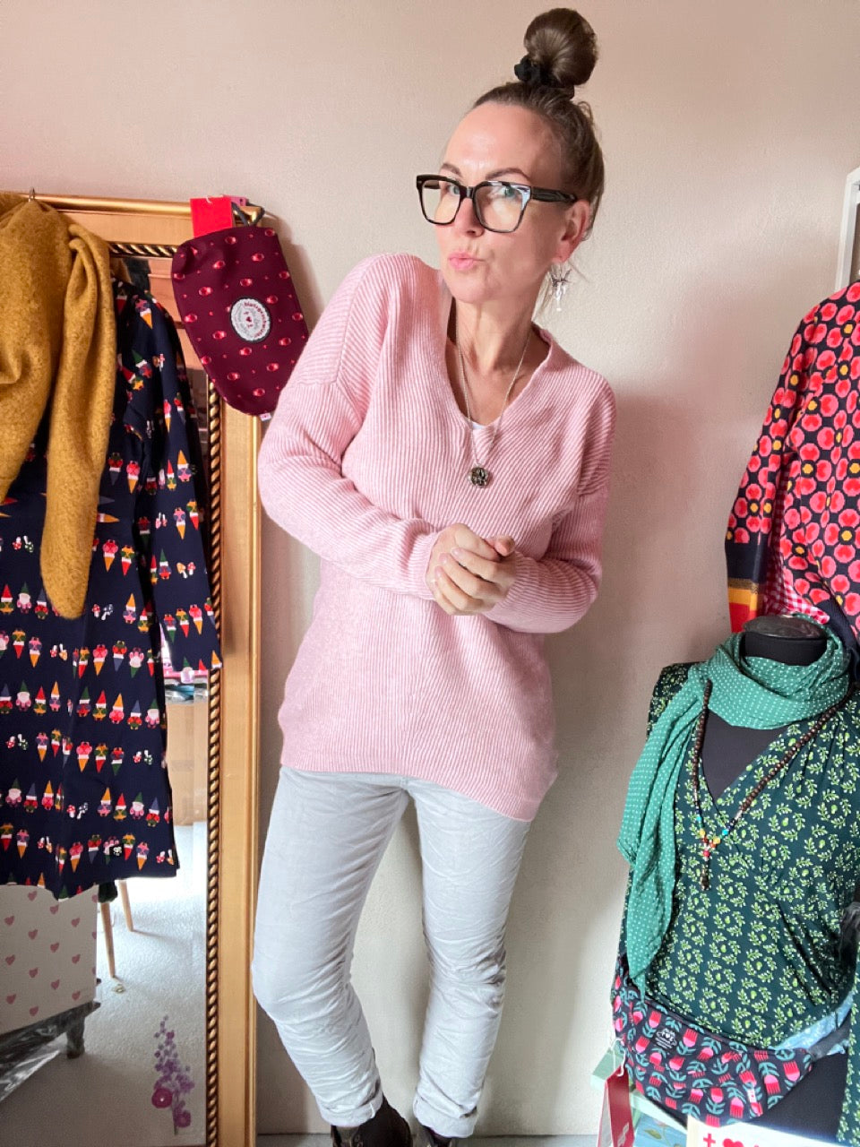 Pulli Strickglück viele Farben