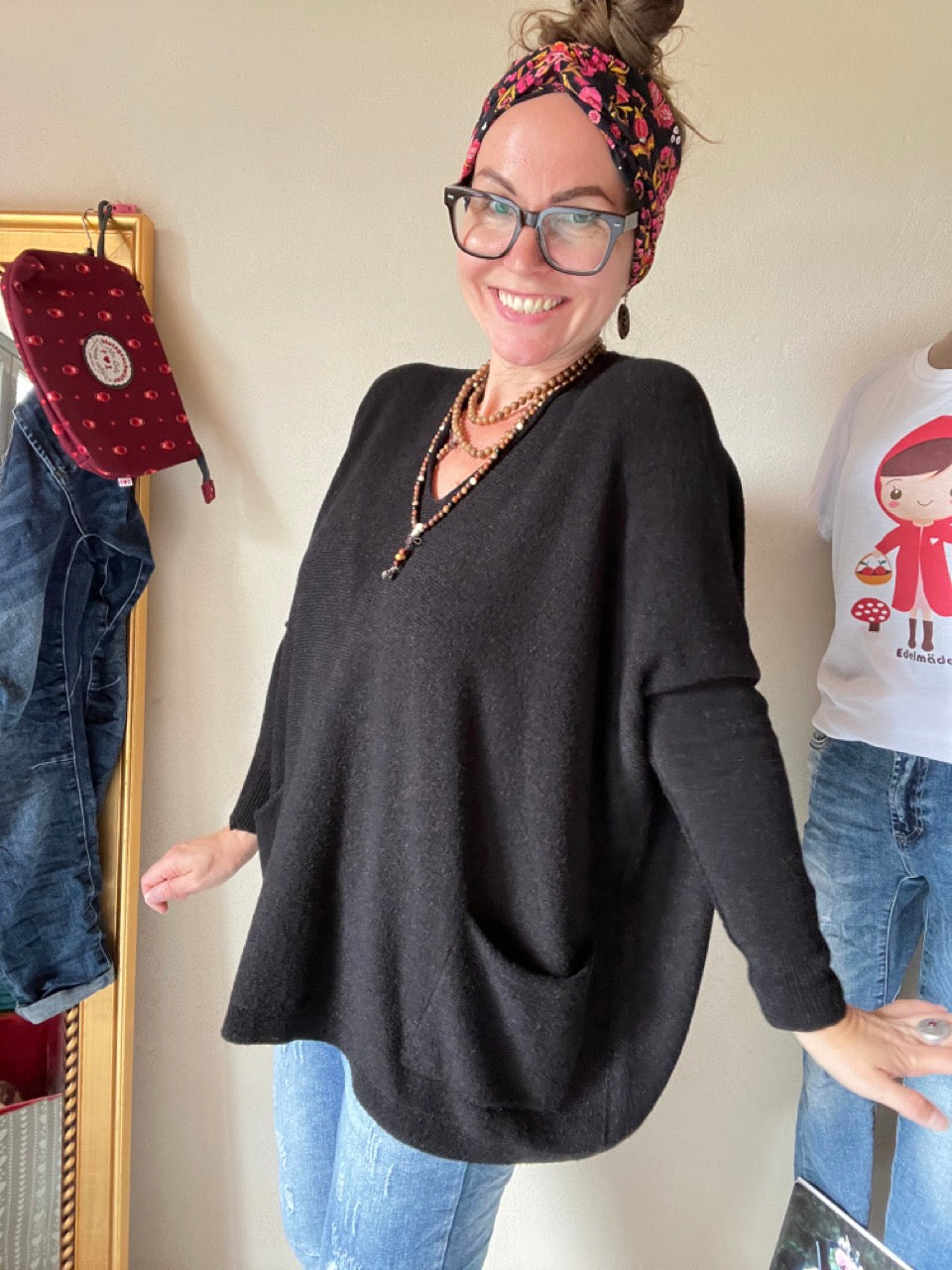 Pulli Nice Day Schwarz