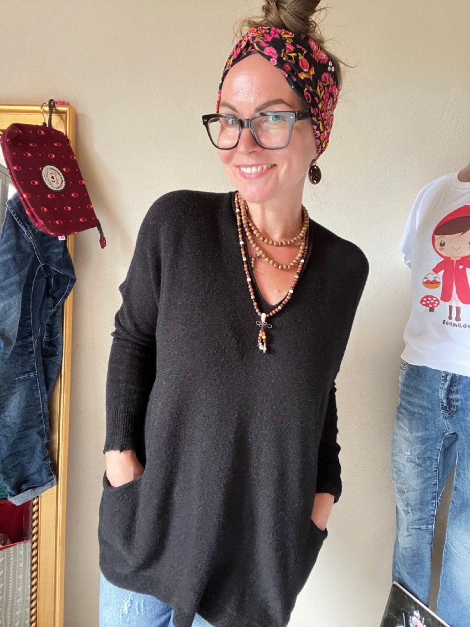 Pulli Nice Day Schwarz