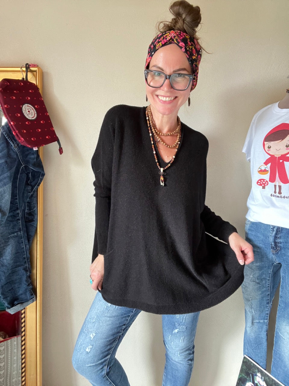 Pulli Nice Day Schwarz
