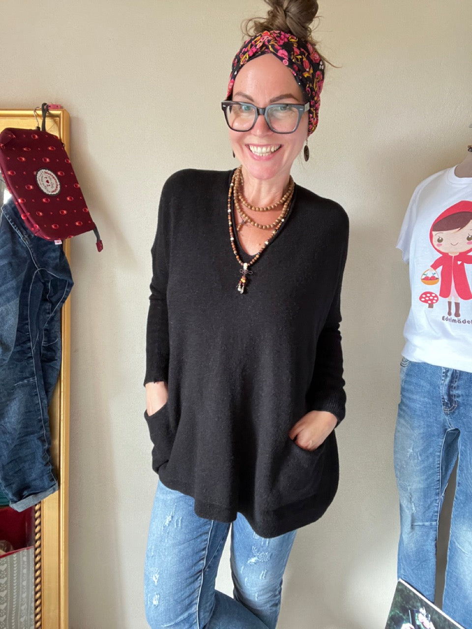 Pulli Nice Day Schwarz
