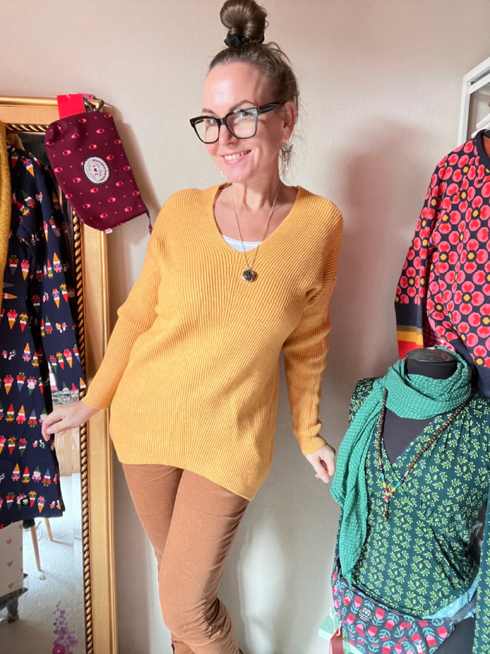 Pulli Strickglück viele Farben