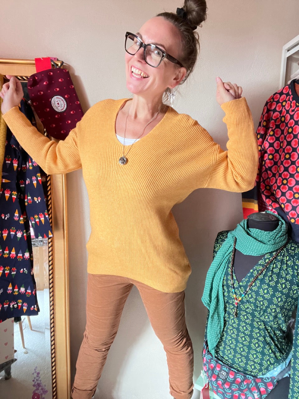 Pulli Strickglück viele Farben