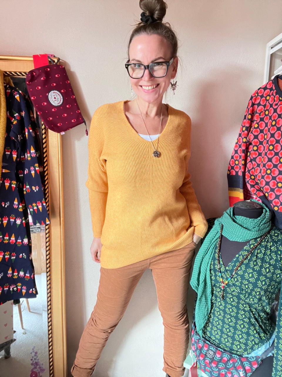 Pulli Strickglück viele Farben