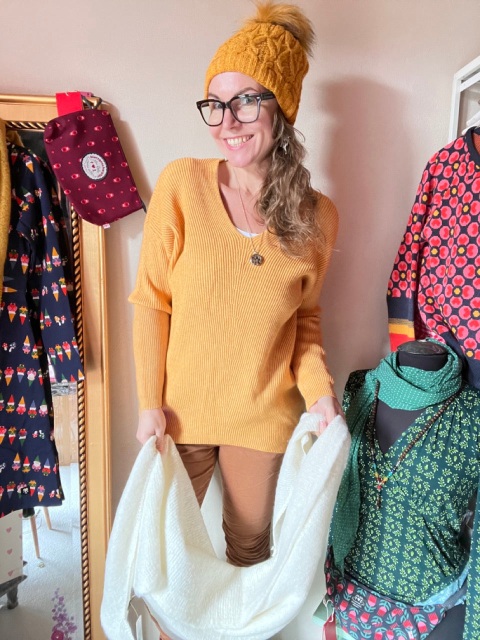 Pulli Strickglück viele Farben