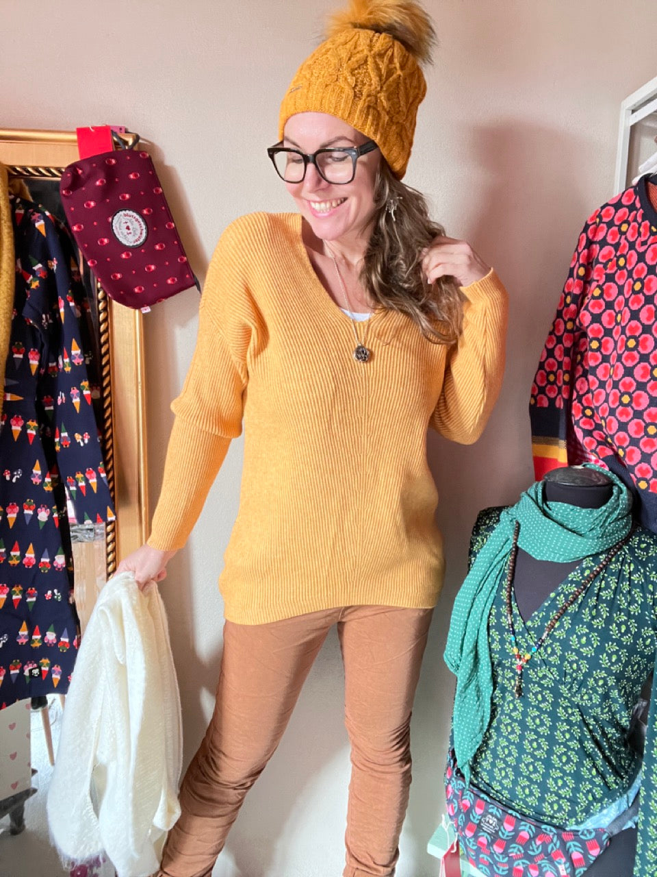 Pulli Strickglück viele Farben